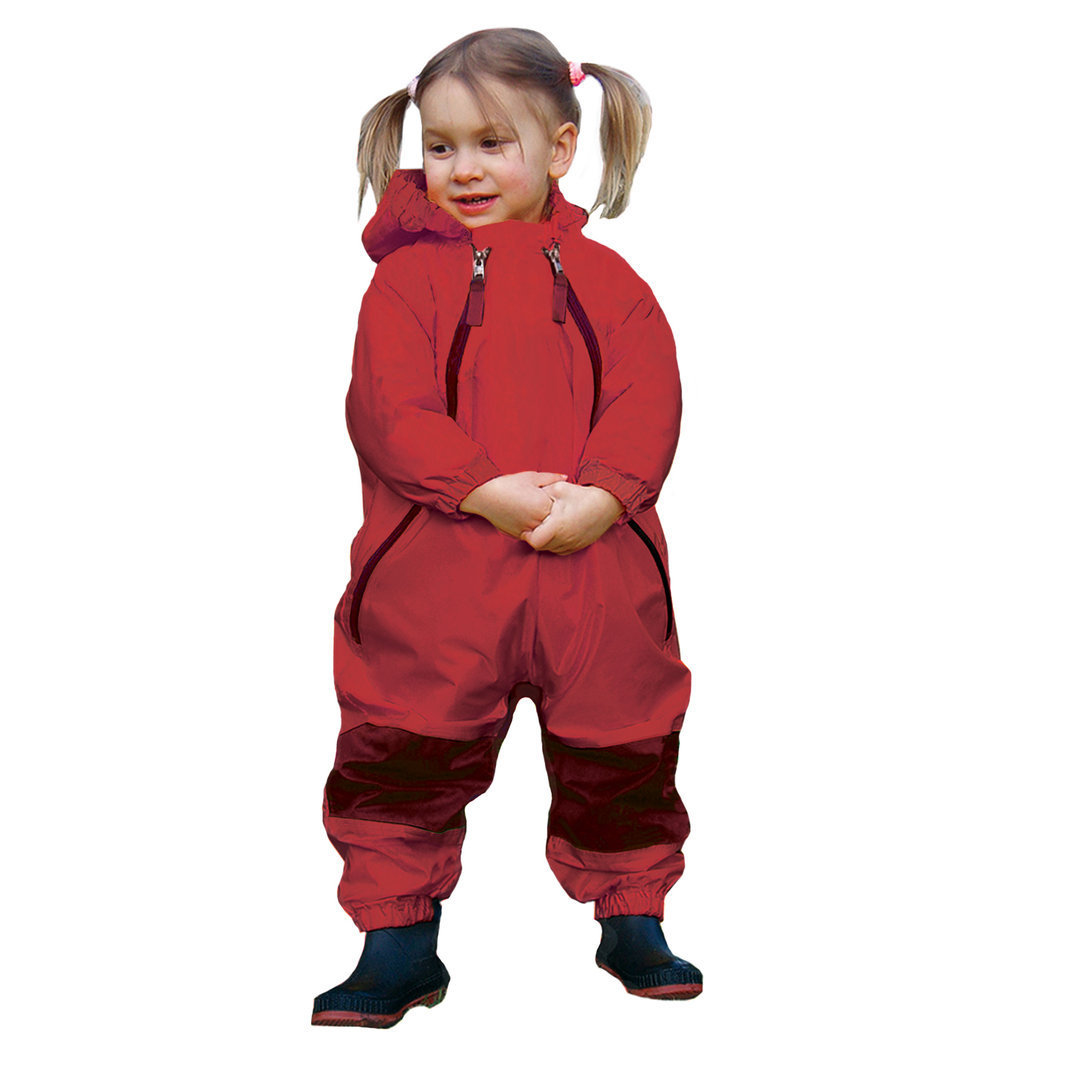 Muddy Buddy All in One Rainsuit Coverall Red TUFFO