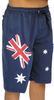 Boys Shorts Aussie Flag Logo