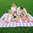 Picnic Blanket 100% Waterproof Brilliant Cabana Pink Stripe Palm Beach Crew