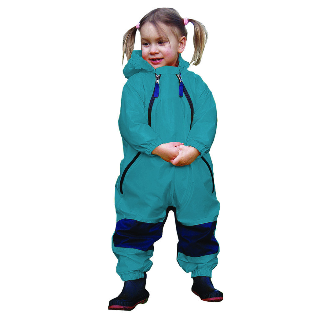 Muddy Buddy All in One Rainsuit Coverall Blue TUFFO