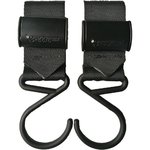 Boutique Buggy Stroller Hooks Matte Stealth Black Buggygear